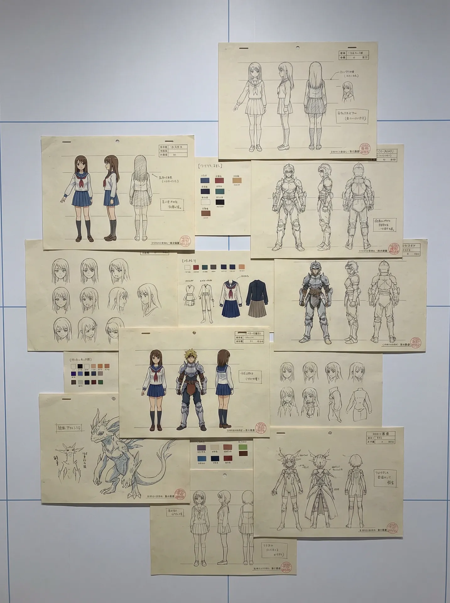 里番动漫 动画监督佐藤凛的角色设定集